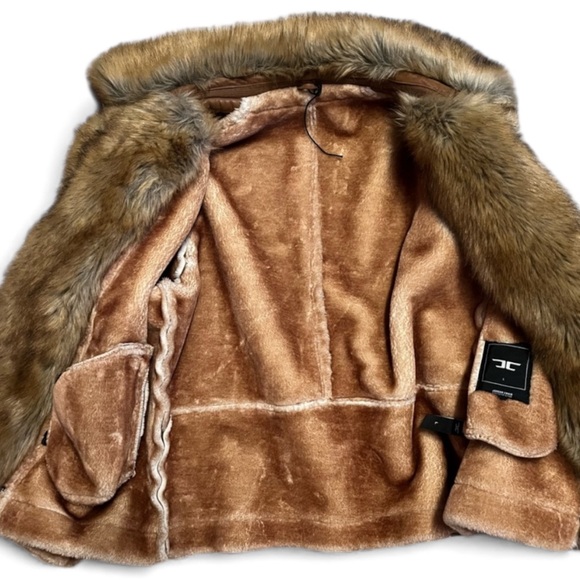 JORDAN CRAIG 91625 MEN'S EL JEFE SHEARLING MOTO JACKET, BLACK COFFEE SIZE L - Picture 9 of 13